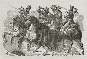 Attack Prints: First Carlist War, (1833-1840): Attack to Balmaseda