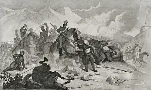 First Carlist War, (1833-1840): Northern Front, 1842. Creator: Pedro Celestino Mare