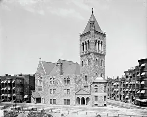 Road Junction Prints: First Church of Christ Scientist, Boston, c1900. Creator: Unknown