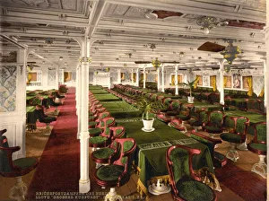 Ostentatious Prints: First Class Dining Room on Grosser Kurfurst