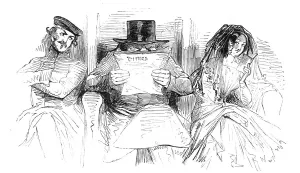 First class passengers, 1844. Creator: Unknown