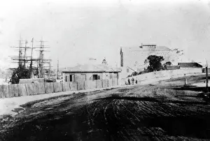 Track Prints: First Customs House on the Brisbane River, c1873. Creator: Unknown