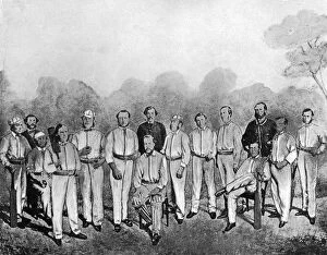 The first English cricket team to visit Australia, 1861-1862 (1912)