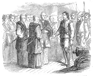 Foreigner Prints: The first Englishman in Japan, 1860. Creator: Unknown