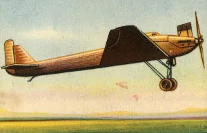 Junkers Prints: First flight of the Junkers Ju 49 plane, 2 October 1931, (1932). Creator: Unknown