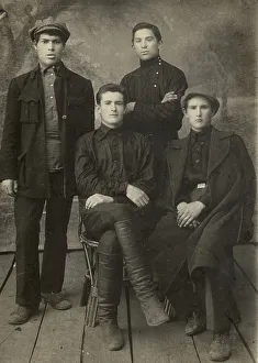 Success Prints: The first graduates of the Berdsk vocational school, 1926-1929. Creator: Unknown