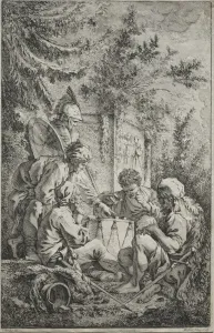 The First Guard. Creator: Gabriel Huquier (French, 1695-1772) The First Guard. Creator: Gabriel Huquier (French, 1695-1772)