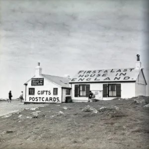 Ocean Prints: First & Last House in England, Land's End