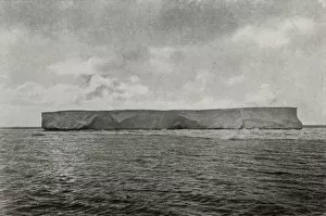 Iceberg Gallery: The First Ice-Berg, c1910, (1913). Artist: Herbert Ponting