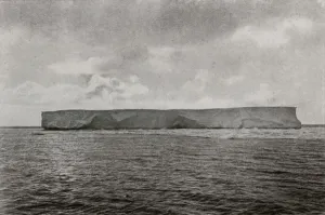 Iceberg Prints: The First Ice-Berg, c1910, (1913). Artist: Herbert Ponting