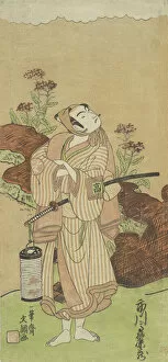 Buncho Ippitsusai Gallery: The First Ichikawa Komazo (who in 1772 became the fourth Matsumoto Koshiro) in the Role of... 1770