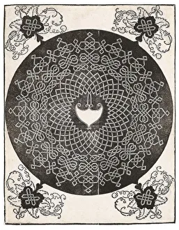 Albrecht 1471 1528 Prints: The First Knot (with a heart-shaped shield)
