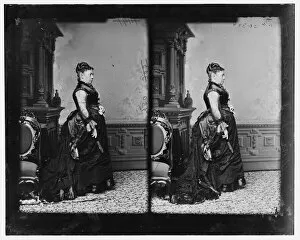Julia Grant Collection: First Lady Julia Grant, 1865-1880. Creator: Unknown