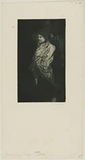 Steinlen Th And Xe9 Prints: First Little Night Piece, 1898. Creator: Theophile Alexandre Steinlen