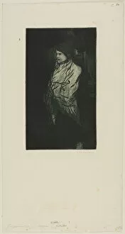 Steinlen Theophile Alexandre Gallery: First Little Night Piece, 1898. Creator: Theophile Alexandre Steinlen