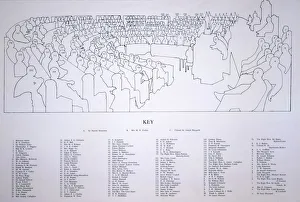 County Hall Prints: The first meeting of the Greater London Council in the County Hall, London, 1964