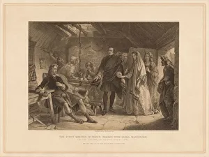 The First Meeting of Prince Charles with Flora Macdonald, 1747 (1878). Artist: Robert Anderson
