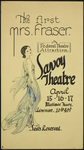 The First Mrs. Fraser, San Diego, 1936. Creator: Unknown