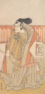 The First Nakamura Nakazo in the Role of Kudo Suketsune, probably 1775. Creator: Shunsho The First Nakamura Nakazo in the Role of Kudo Suketsune, probably 1775. Creator: Shunsho