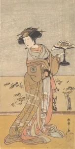 The First Nakamura Tomijuro in the Role of Shigenoi, 10th month, 1777. Creator: Shunsho