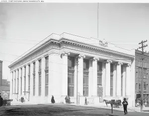 First National Bank, Kansas City, Mo. between 1900 and 1906. Creator: Unknown