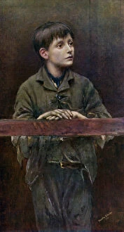 Court Collection: His First Offence, 1896, (1912). Artist: Dorothy Stanley