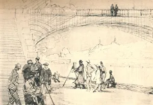 Herbert Jonathan Cape Prints: The first Paris road was her river, c1927, (1927). Artist: Henry Franks Waring