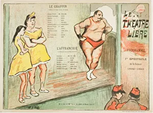 First Performance: Le Grappin, l Affranchie, for Le Theatre Libre, 1892-93. Creator: Henri-Gabriel Ibels
