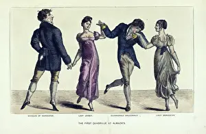 Stocking Prints: The first quadrille at Almack's
