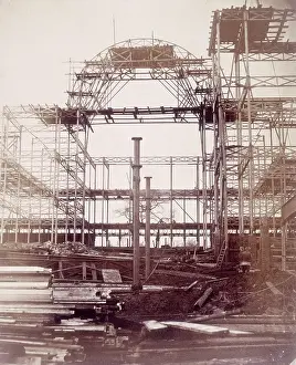 Scaffolding Prints: First rib of the Nave, October 1852