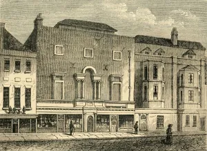 Pall Mall Gallery: The First Royal Academy; About 1740, (1881). Creator: Unknown