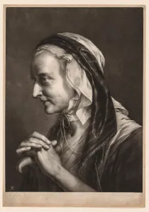 Thomas Frye Prints: First Series of Life-Sized Heads: Mrs