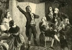Patriot Gallery: First Singing of the Marseillaise by Rouget De Lisle, (1792), 1890