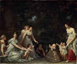 Delighted Prints: First Steps, c1786-c1788. Artist: Marguerite Gerard