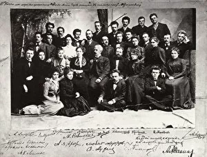Vladimir Gallery: The first troupe of the Moscow Art Theatre, Russia, 1900