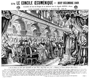 Addressing Prints: The First Vatican Council, Rome, 8 December 1869