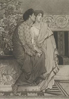 Alma Tadema Lawrence Collection: The First Whisper of Love, 1876. Creator: Leopold Lowenstam