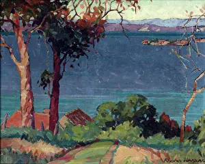 Across the Firth of Thames, c1925. Creator: Rhona Haszard