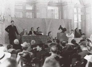Schwitzerland Prints: Fischer auction Degenerate Art in Lucerne, 1939. Artist: Anonymous