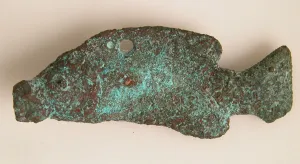 Kharga Oasis Prints: Fish, Coptic, 4th-7th century. Creator: Unknown