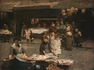 Dublin Gallery: The Fish Market, Patrick Street, Dublin, late 19th century, (c1930)