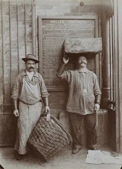 Fish Porters, late 1890s. Creator: Paul Geniaux (French, 1873-1929)