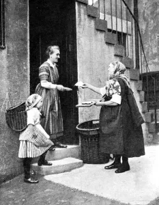 Front Door Prints: Fish seller, Scotland, 1936. Artist: Donald McLeish