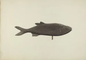 Fish Weather Vane, c. 1939. Creator: Michael Riccitelli