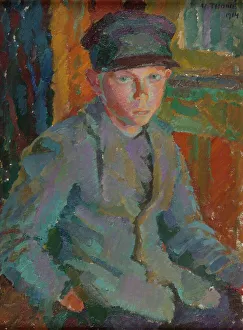 Thome Verner Prints: Fisherboy, 1914. Creator: Verner Thome