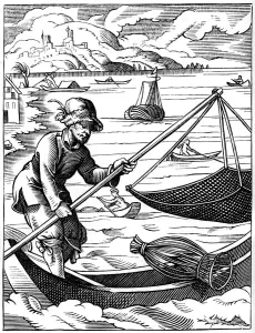 Fisherman, 16th century (1849). Artist: Jost Amman