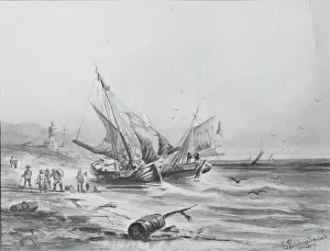 Local Industry Gallery: Fisherman, 1878. Creator: Louis Michel Eilshemius