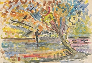 Changing Prints: Fisherman, 1935-1944. Creator: Arnold Peter Weisz-Kubincan