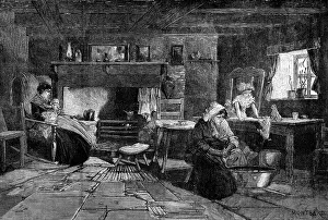 Breastfeeding Prints: Fisherman's cottage in the Isle of Man