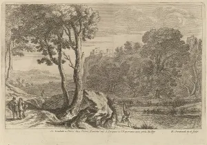 Swanevelt Herman Van Prints: The Fishermen. Creator: Unknown
